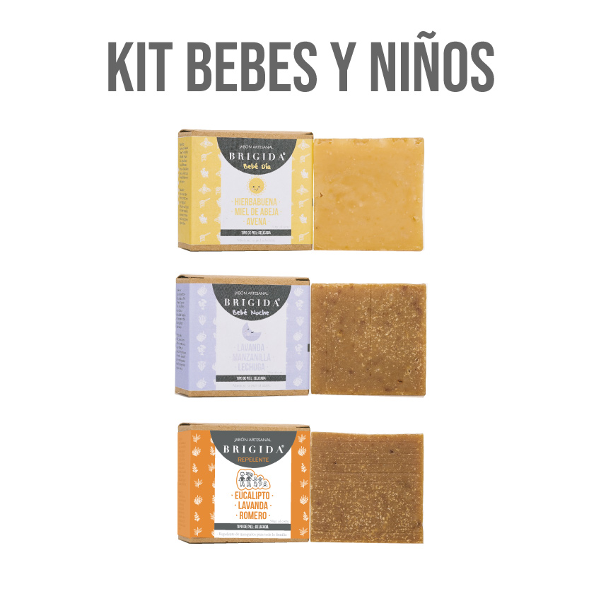 Kit Bebes y Niños - 3 Piezas
